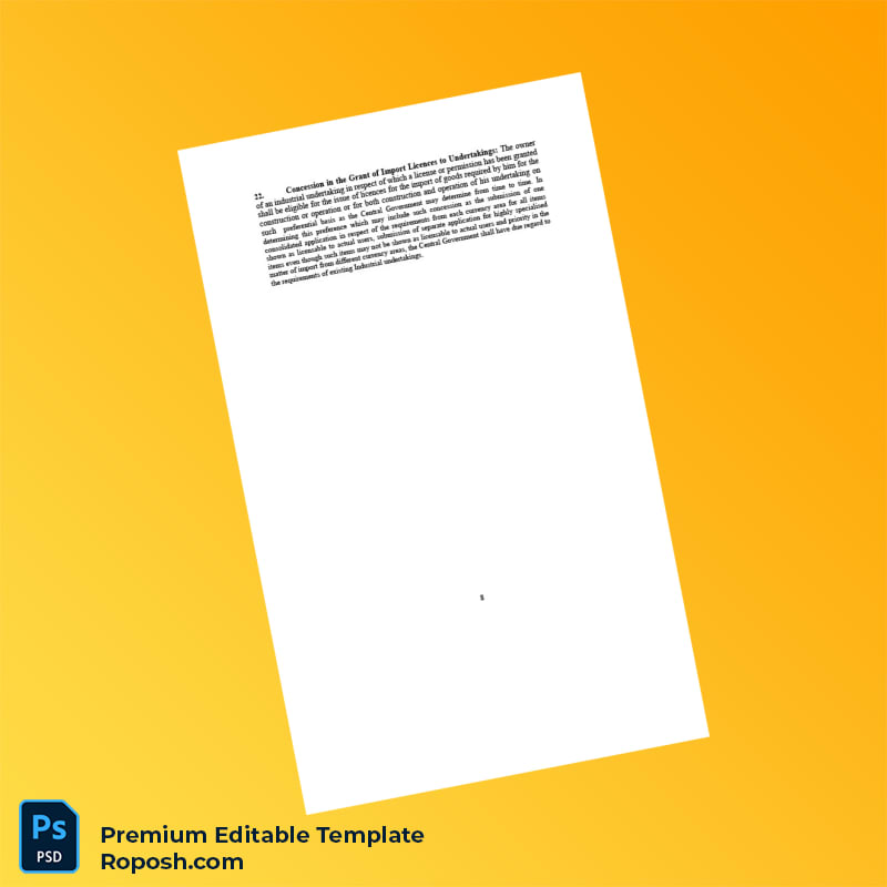 Customizable India Ministry of Industry Registration Certificate Editable Word & PDF Template 8 page Customizable India Ministry of Industry Registration Certificate Editable Word & PDF Template 8 page