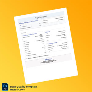 India MobiKwik Tax Invoice Template in Word and PDF formats India MobiKwik Tax Invoice Template in Word and PDF formats