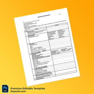 Customizable India Municipal Corporation of Greater Mumbai Vendor Registration Form Editable Word & PDF Template 3 page