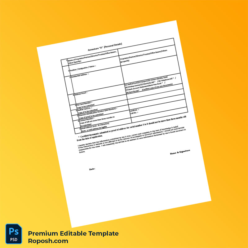Customizable India Municipal Corporation of Greater Mumbai Vendor Registration Form Editable Word & PDF Template 3 page Customizable India Municipal Corporation of Greater Mumbai Vendor Registration Form Editable Word & PDF Template 3 page