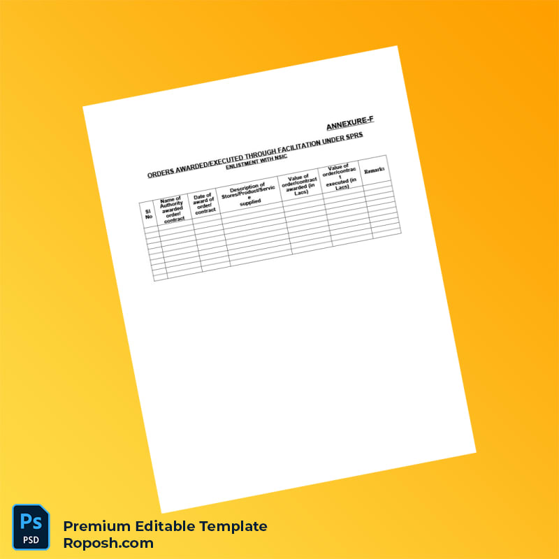 Customizable India NSIC Renewal Notice Editable Word & PDF Template 7 page Customizable India NSIC Renewal Notice Editable Word & PDF Template 7 page