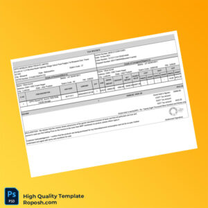 India OPPO Mobiles India Private Limited Tax Invoice Template in Word and PDF formats