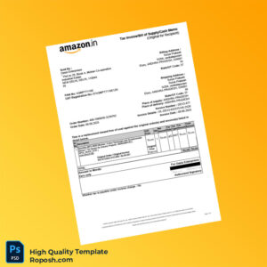 India Oasis Enterprises Invoice Template in Word and PDF formats