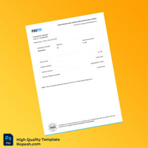 India One97 Communications Limited Invoice Template in Word and PDF formats 2 page