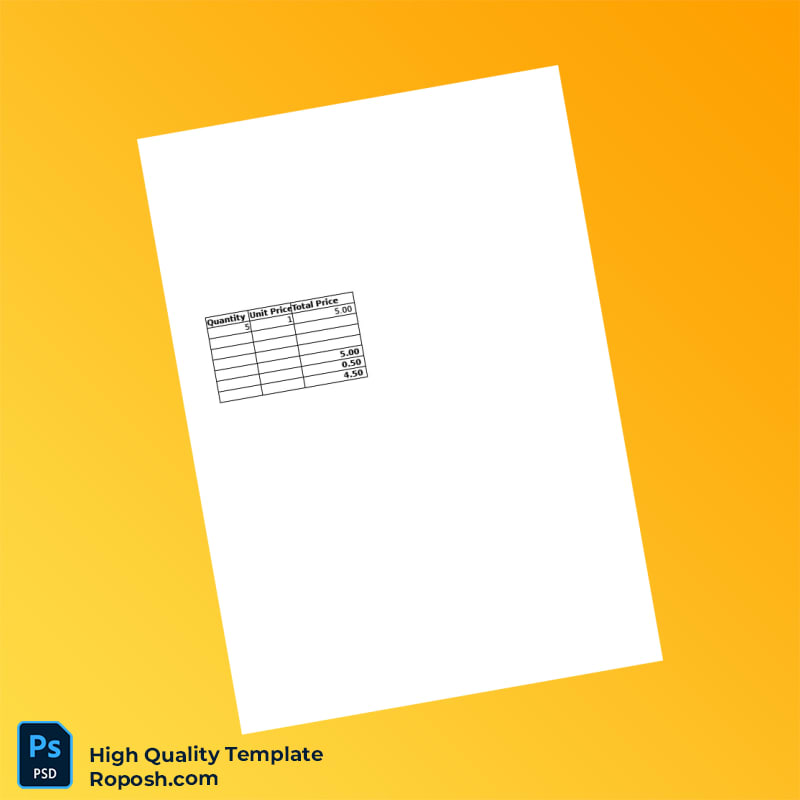 India Overture Rede Pvt Ltd Invoice Template in Word and PDF formats 2 page India Overture Rede Pvt Ltd Invoice Template in Word and PDF formats 2 page