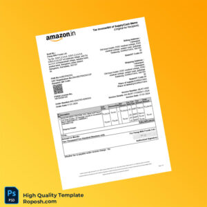 India Parag Milk Foods Ltd Invoice Template in Word and PDF formats