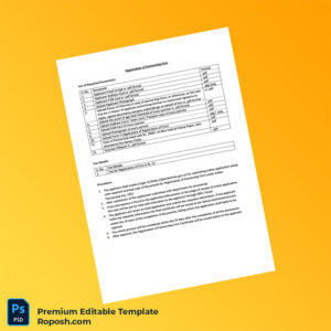 Customizable India Partnership Firm Registration Certificate Editable Word & PDF Template 6 page