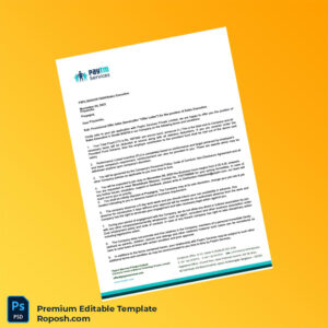 Customizable India Paytm Services Private Limited Employment Verification Letter Word & PDF Template 4 page