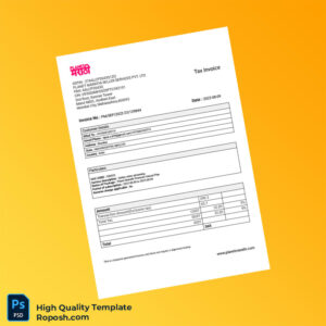 India Planet Marathi Seller Services Pvt Ltd Tax Invoice Template in Word and PDF formats India Planet Marathi Seller Services Pvt Ltd Tax Invoice Template in Word and PDF formats