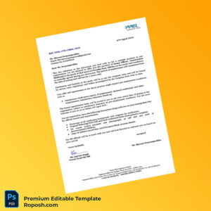 Customizable India Power Plant Engineers Limited Employment Verification Letter Word & PDF Template 2 page