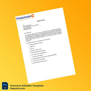 Customizable India Pressmate Employment Verification Letter Word & PDF Template 4 page Customizable India Pressmate Employment Verification Letter Word & PDF Template 4 page