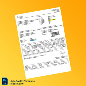 India Purple Panda Fashions Private Limited Invoice Template in Word and PDF formats