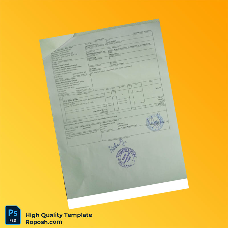 India Qualix Information System LLP Invoice Template in Word and PDF formats 3 page India Qualix Information System LLP Invoice Template in Word and PDF formats 3 page