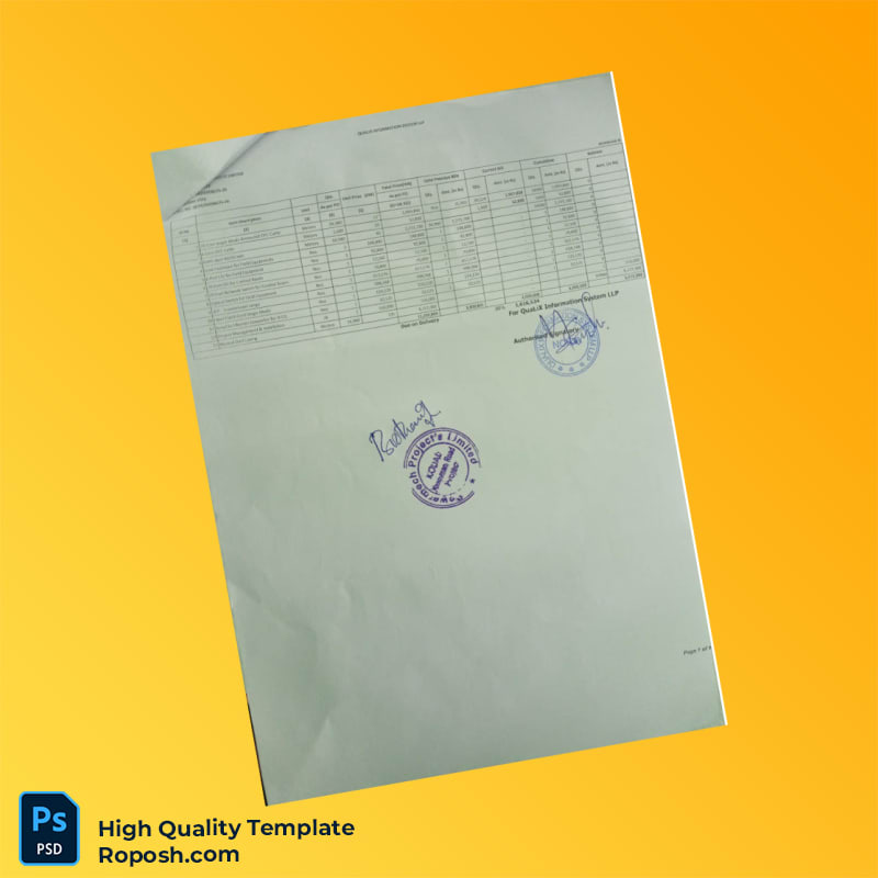 India Qualix Information System LLP Invoice Template in Word and PDF formats 3 page India Qualix Information System LLP Invoice Template in Word and PDF formats 3 page