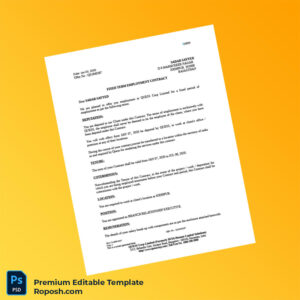 Customizable India Quess Corp Employment Verification Letter Word & PDF Template 8 page