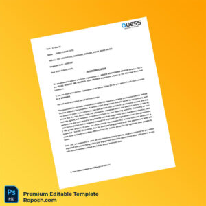 Customizable India Quess Corporation Salary Certificate Word & PDF Template 6 page