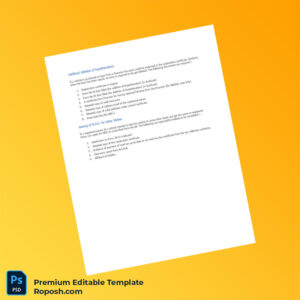 Customizable India RTO Addition Deletion of Hypothecation Registration Certificate Editable Word & PDF Template