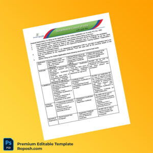 Customizable India Rehabilitation Council of India Registration Certificate Editable Word & PDF Template 3 page