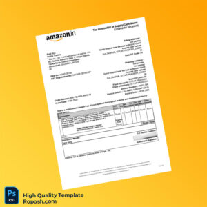 India Rekha Traders Invoice Template in Word and PDF formats India Rekha Traders Invoice Template in Word and PDF formats