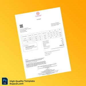 India Reliance Industries Ltd Tax Invoice Template in Word and PDF formats 2 page India Reliance Industries Ltd Tax Invoice Template in Word and PDF formats 2 page