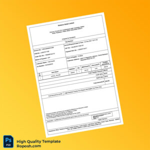 India Reliance Retail Limited Invoice Template in Word and PDF formats 2 page India Reliance Retail Limited Invoice Template in Word and PDF formats 2 page