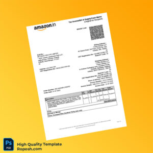 India Retailiez Private Limited Tax Invoice Template in Word and PDF formats 2 page India Retailiez Private Limited Tax Invoice Template in Word and PDF formats 2 page