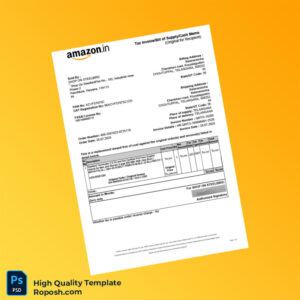 India SHOP ON STEELBIRD Invoice Template in Word and PDF formats India SHOP ON STEELBIRD Invoice Template in Word and PDF formats