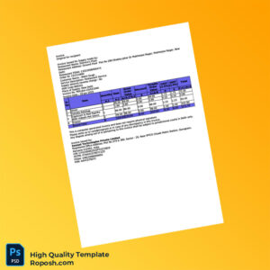 India Samast Technologies Private Limited Invoice Template in Word and PDF formats