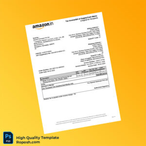 India Sasvat Omnicare Pvt Ltd Invoice Template in Word and PDF formats India Sasvat Omnicare Pvt Ltd Invoice Template in Word and PDF formats