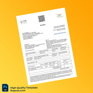 India Shree Ganpati And Sons Invoice Template in Word and PDF formats 2 page