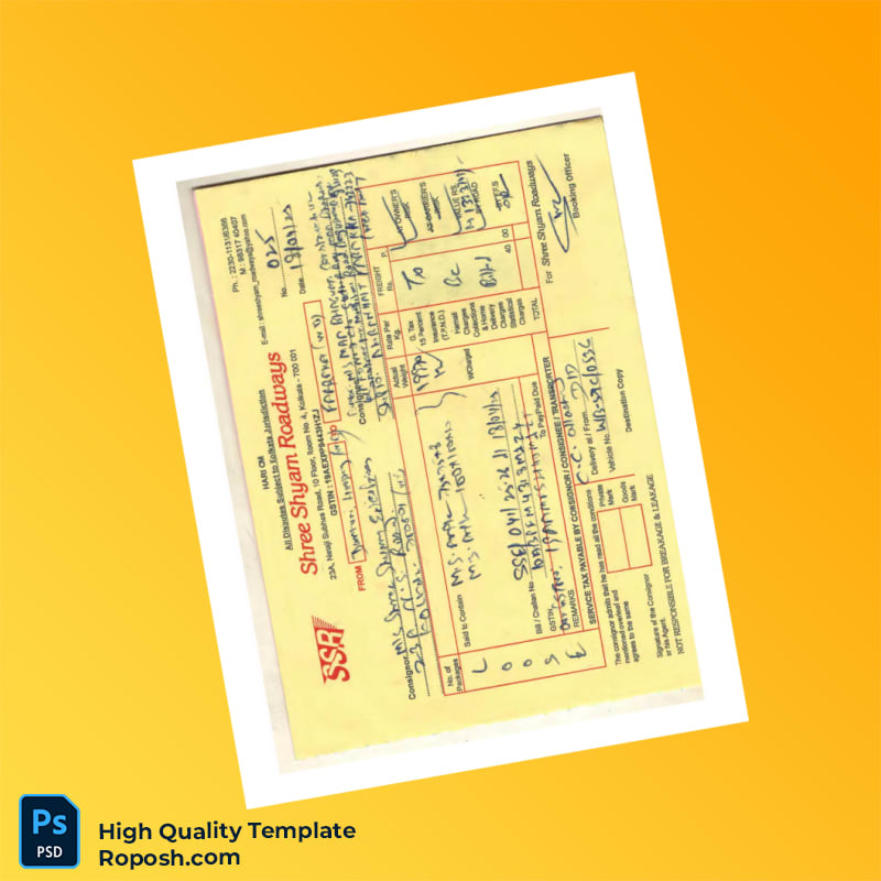 India Shree Shyam Enterprises Tax Invoice Template in Word and PDF formats 7 page India Shree Shyam Enterprises Tax Invoice Template in Word and PDF formats 7 page