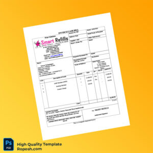 India Sravya Technologies Invoice Template in Word and PDF formats