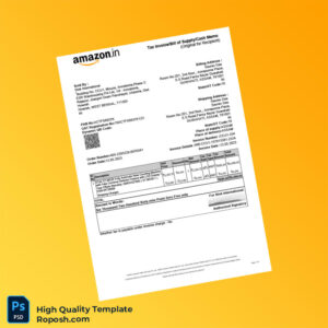 India Stok International Invoice Template in Word and PDF formats India Stok International Invoice Template in Word and PDF formats