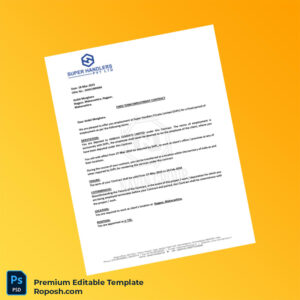 Customizable India Super Handlers Private Limited Employment Verification Letter Word & PDF Template 5 page Customizable India Super Handlers Private Limited Employment Verification Letter Word & PDF Template 5 page