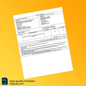 India Supertronics International Ltd Invoice Template in Word and PDF formats India Supertronics International Ltd Invoice Template in Word and PDF formats