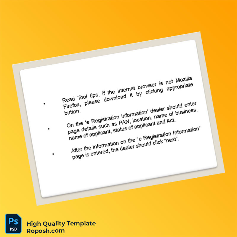 India Tax Authority Editable VAT Registration Certificate Template in Word and PDF formats 7 page India Tax Authority Editable VAT Registration Certificate Template in Word and PDF formats 7 page