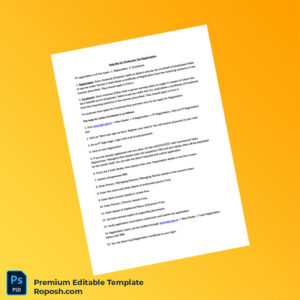 Customizable India Tax Authority PT Registration Certificate Editable Word & PDF Template 2 page Customizable India Tax Authority PT Registration Certificate Editable Word & PDF Template 2 page