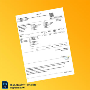 India Tirupati Biz Link LLP Invoice Template in Word and PDF formats India Tirupati Biz Link LLP Invoice Template in Word and PDF formats