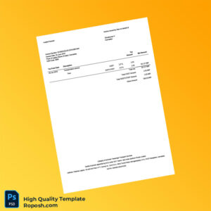 India Uber India Systems Private Limited Invoice Template in Word and PDF formats