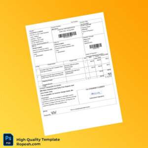 India Utkarsh Classes Invoice Template in Word and PDF formats India Utkarsh Classes Invoice Template in Word and PDF formats