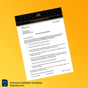 Customizable India Water Brewing Private Limited Offer Letter Word & PDF Template 3 page Customizable India Water Brewing Private Limited Offer Letter Word & PDF Template 3 page