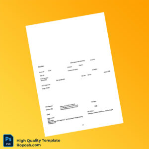 India XYZ Invoice Template in Word and PDF formats India XYZ Invoice Template in Word and PDF formats