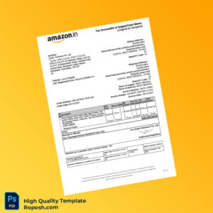 India Zywie Ventures Pvt Ltd Tax Invoice Template in Word and PDF formats