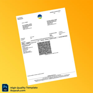 India bioMérieux India Pvt Ltd Tax Invoice Template in Word and PDF formats 4 page