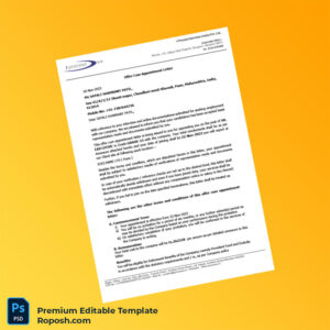 Customizable India i-Process Services Employment Verification Letter Word & PDF Template 6 page