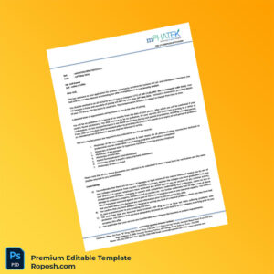 Customizable India mPHATEX Systems Private Limited Employment Verification Letter Word & PDF Template 3 page