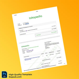 Indonesia Bardi Official Store Invoice Template in Word and PDF formats 2 page Indonesia Bardi Official Store Invoice Template in Word and PDF formats 2 page