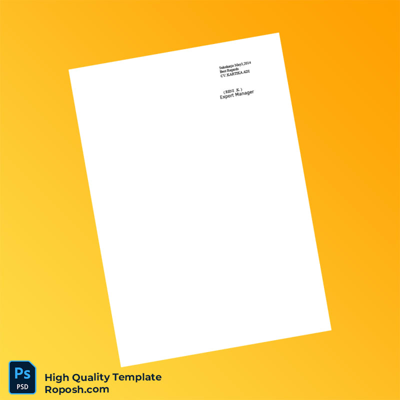 Indonesia CV Kartika Adi Commercial Invoice Template in Word and PDF formats 2 page Indonesia CV Kartika Adi Commercial Invoice Template in Word and PDF formats 2 page