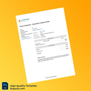 Indonesia CodeKece Creative Studio Invoice Template in Word and PDF formats Indonesia CodeKece Creative Studio Invoice Template in Word and PDF formats