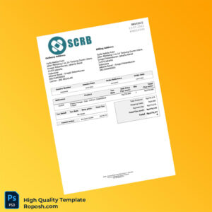Indonesia Invoice Template in Word and PDF formats Indonesia Invoice Template in Word and PDF formats